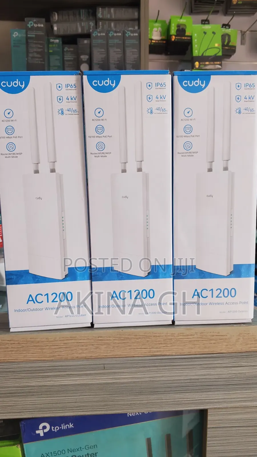 Cudy Ac1200 Indoor/Outdoor Wireless Access Point/ Ap1200 Outdoor