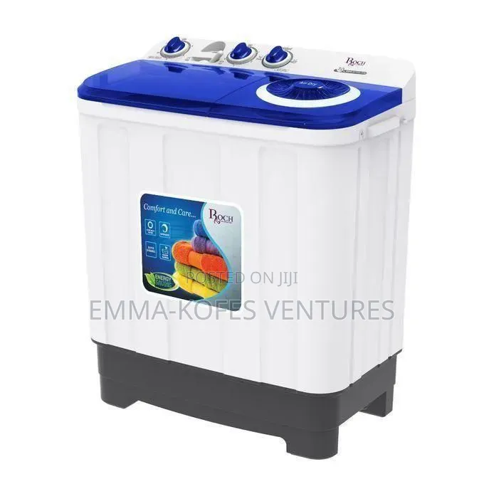 7kg Twin Tub Semi Automatic Washing Machine - RWM 910tt-J(W)
