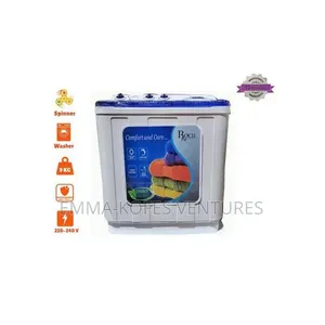 7kg Twin Tub Semi Automatic Washing Machine - RWM 910tt-J(W)