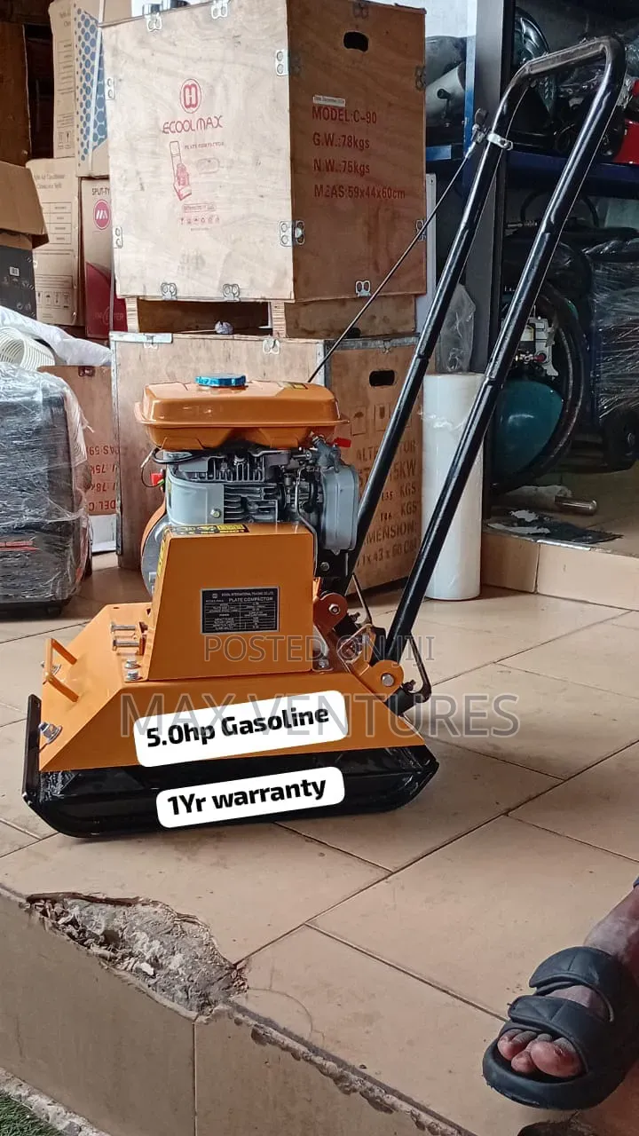 Ecoolmax 5.0hp Compactor Machine for Paving Landscaping 5.Ohp