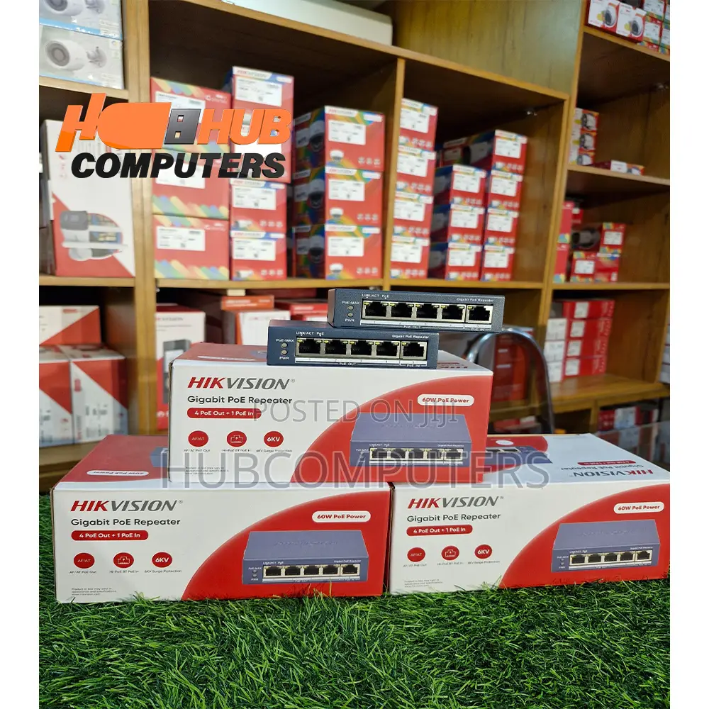 Hikvision Ds-3e0505p-E/R Gigabit Poe Repeater