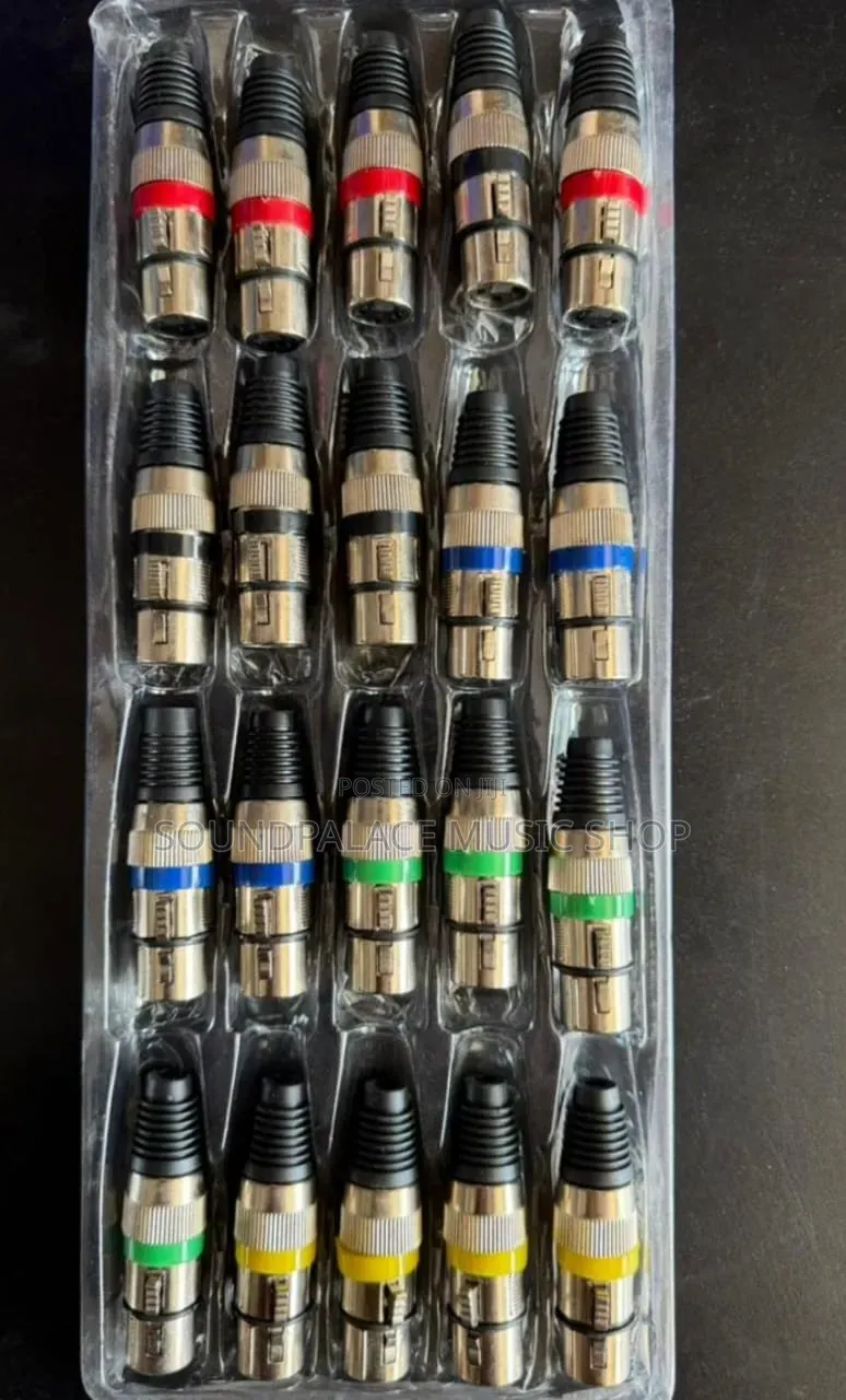 3-Pin XLR Audio Connectors (Female)