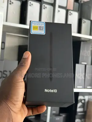 New Samsung Galaxy Note 10 5G 256 GB Black