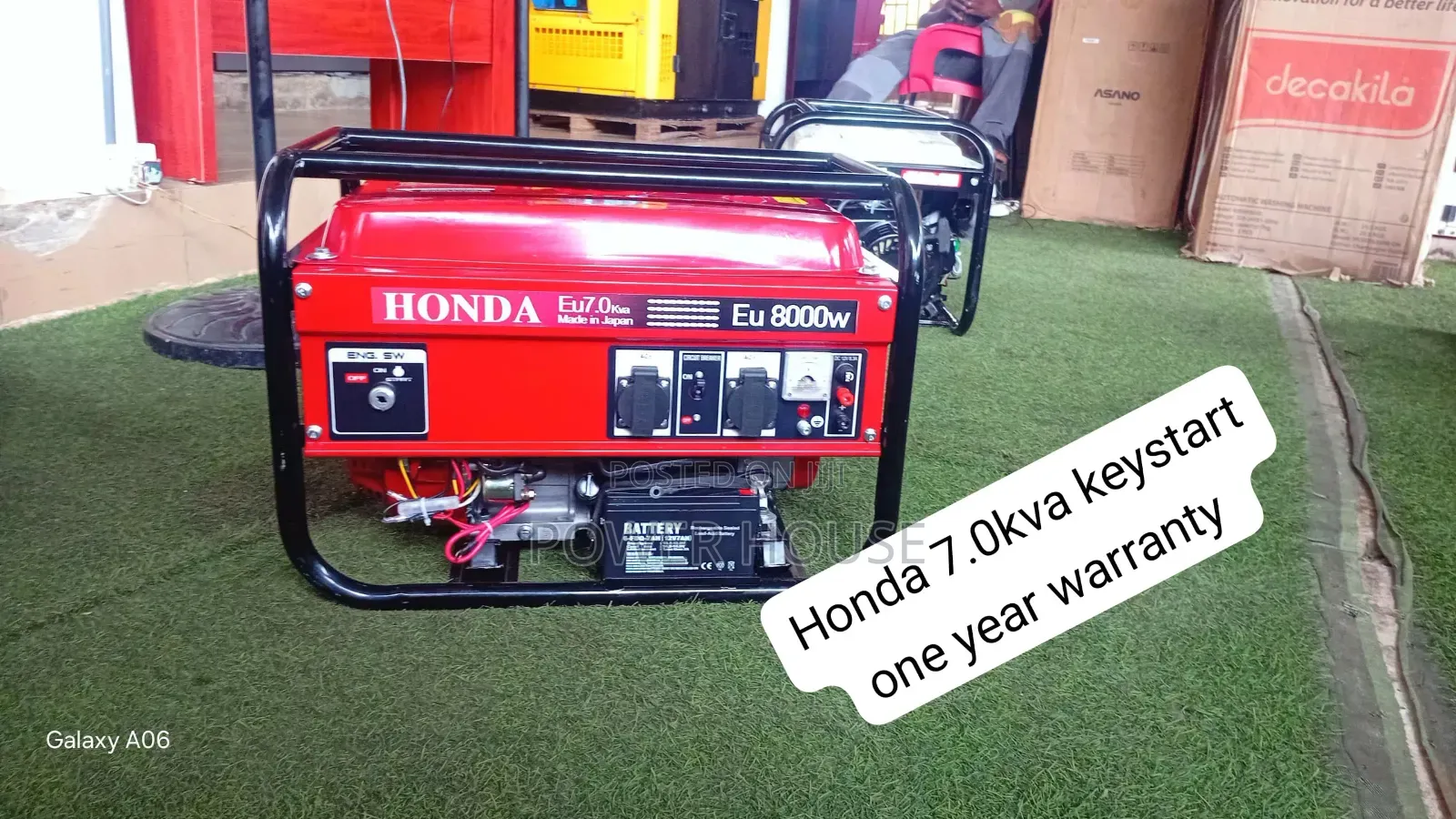 Original Honda Key Start Generator – Easy to Start