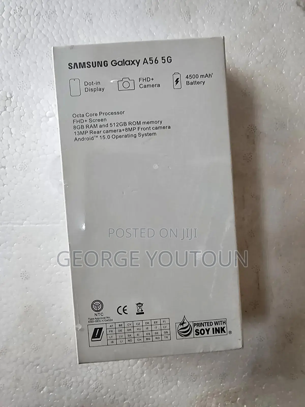New Samsung Galaxy A56 256 GB Blue