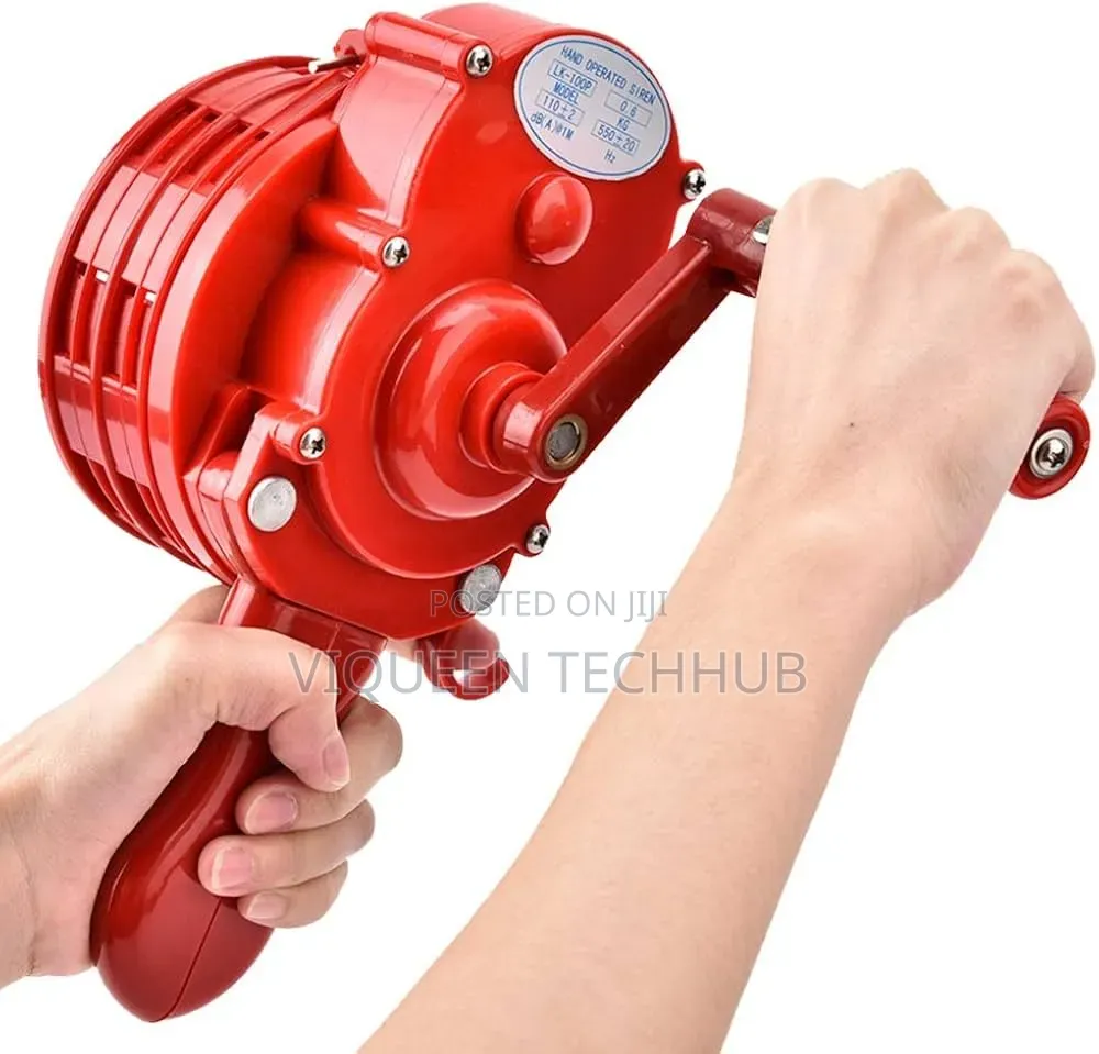 Hand Operating Siren