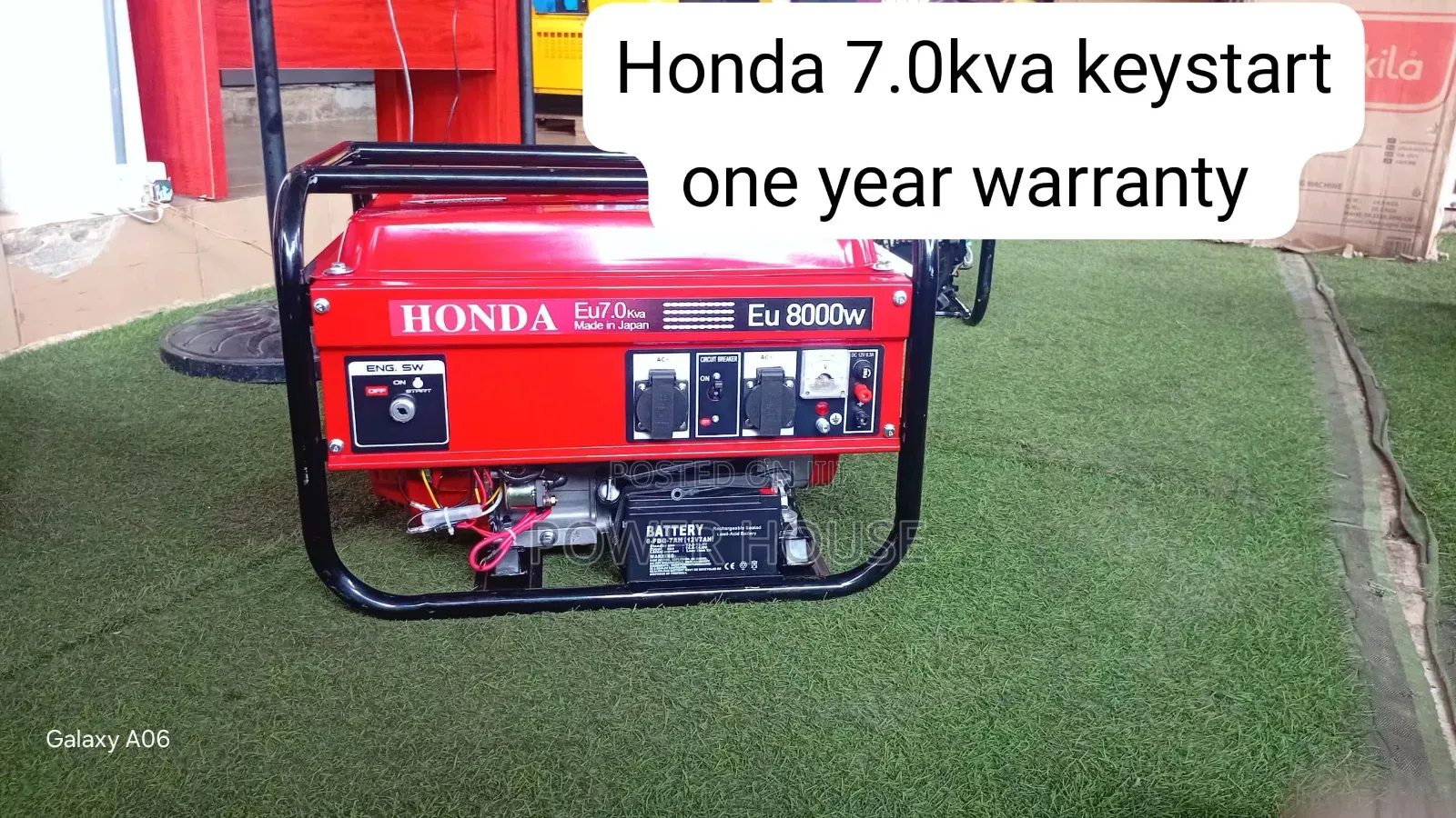 Honda Key Start Generator – Strong, Quiet Durable