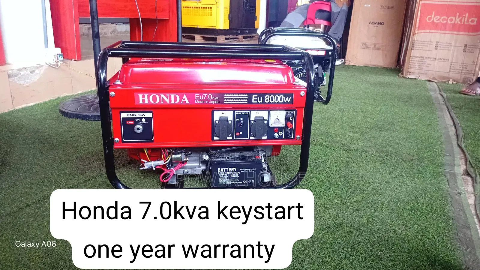 Honda Key Start Generator – Strong, Quiet Durable