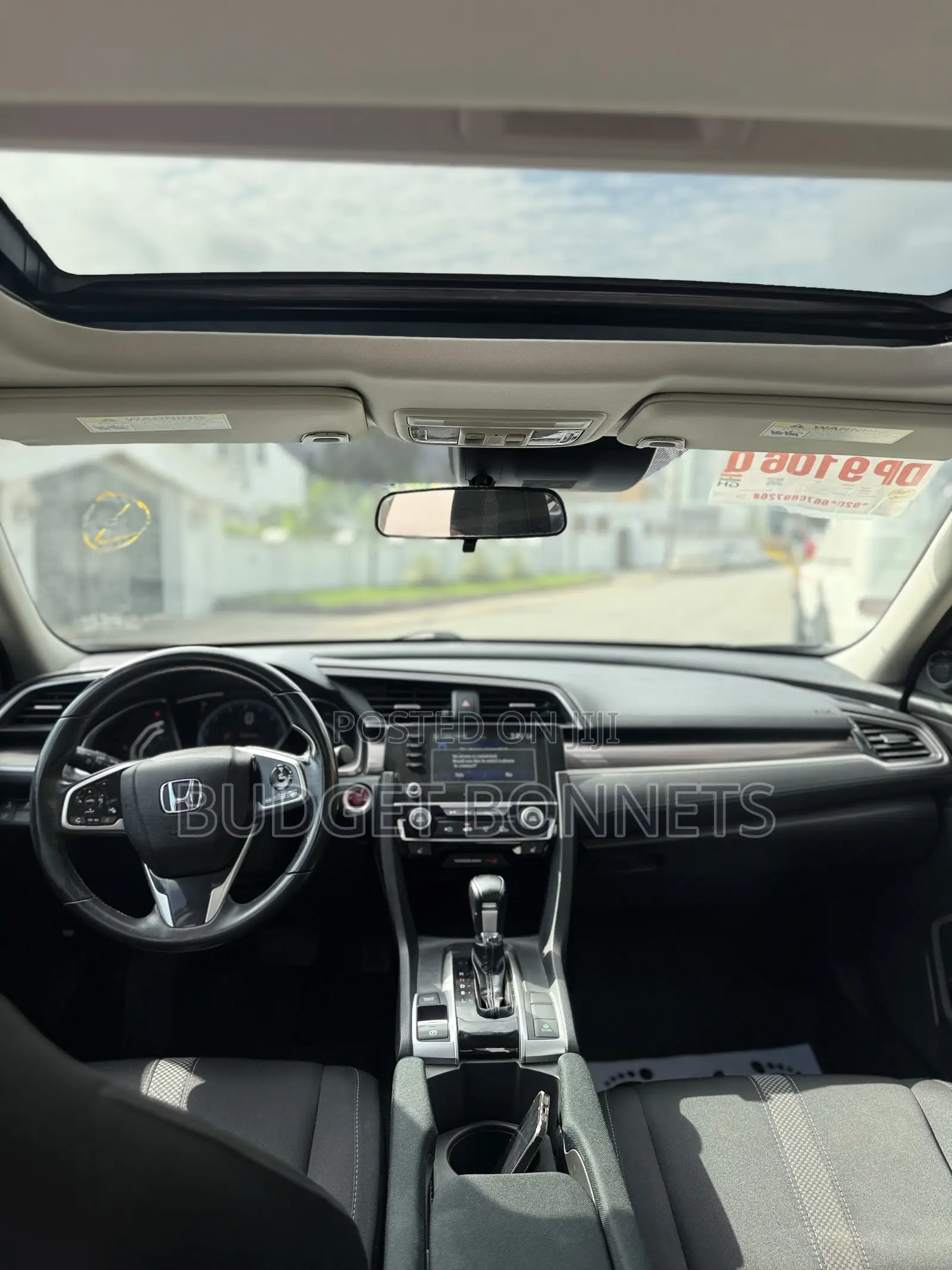 Honda Civic EX Sedan 2020 Black