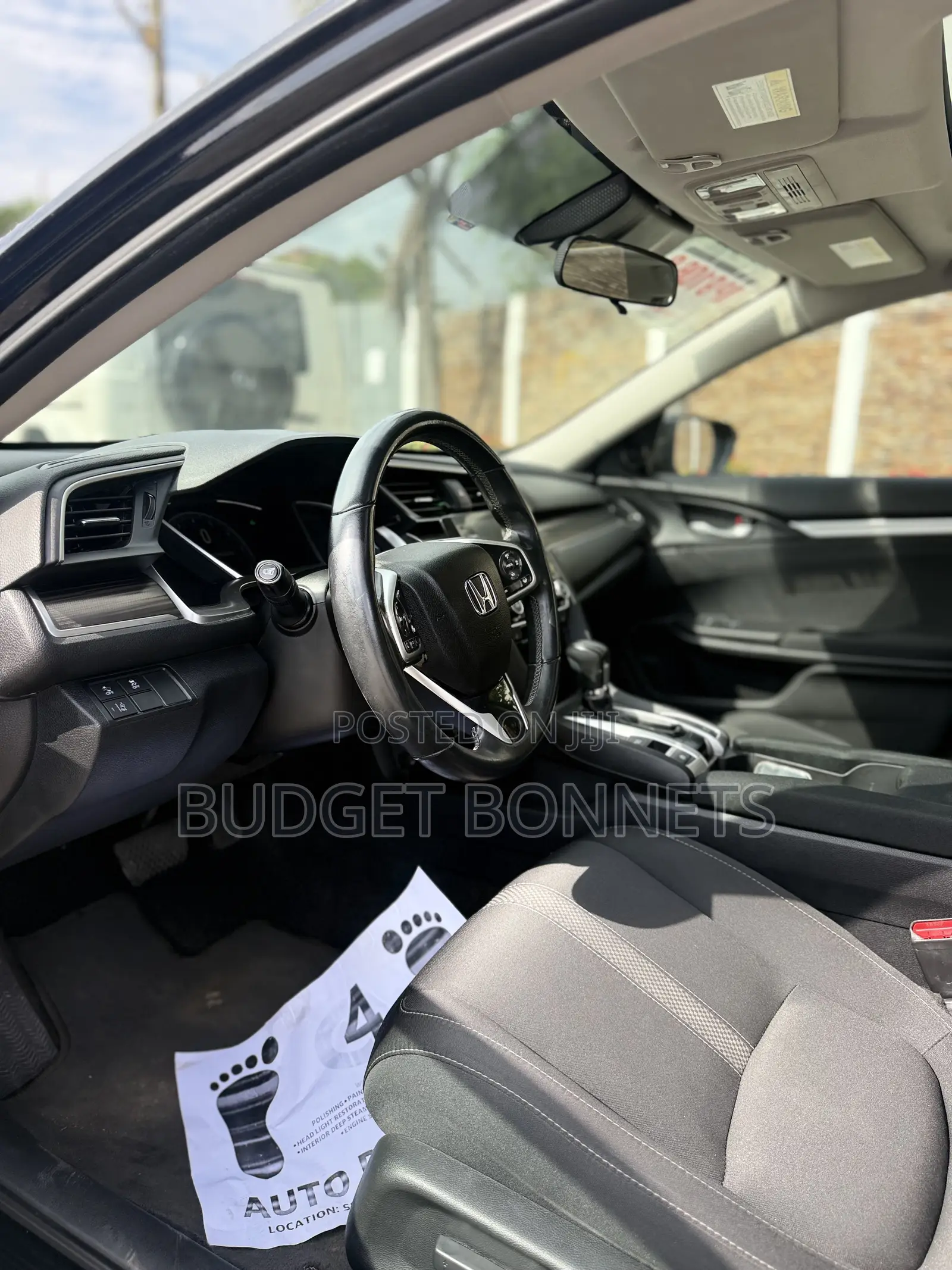 Honda Civic EX Sedan 2020 Black