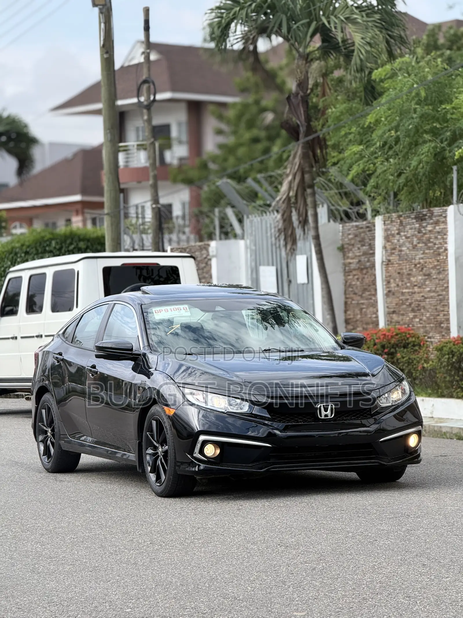Honda Civic EX Sedan 2020 Black