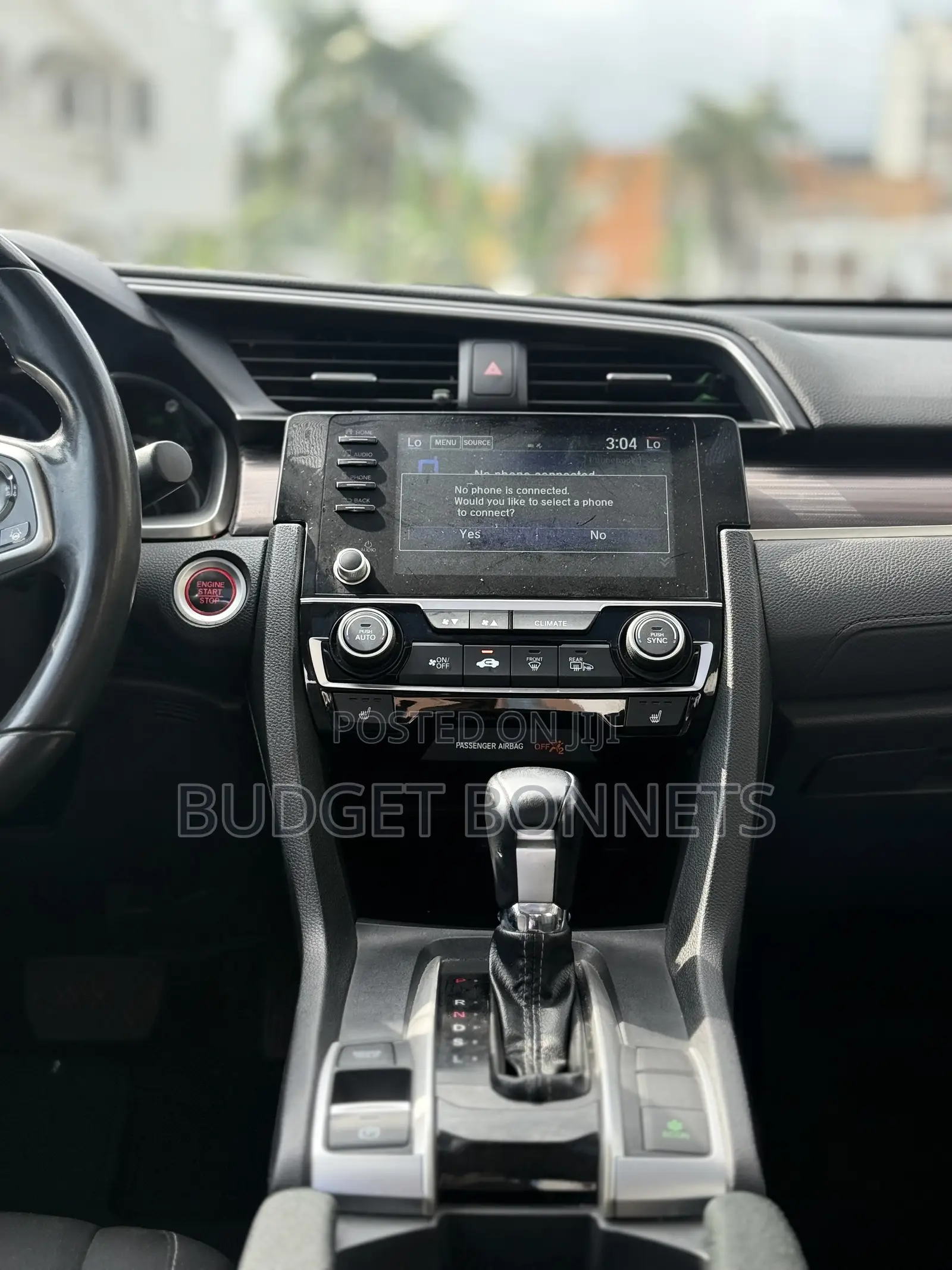 Honda Civic EX Sedan 2020 Black