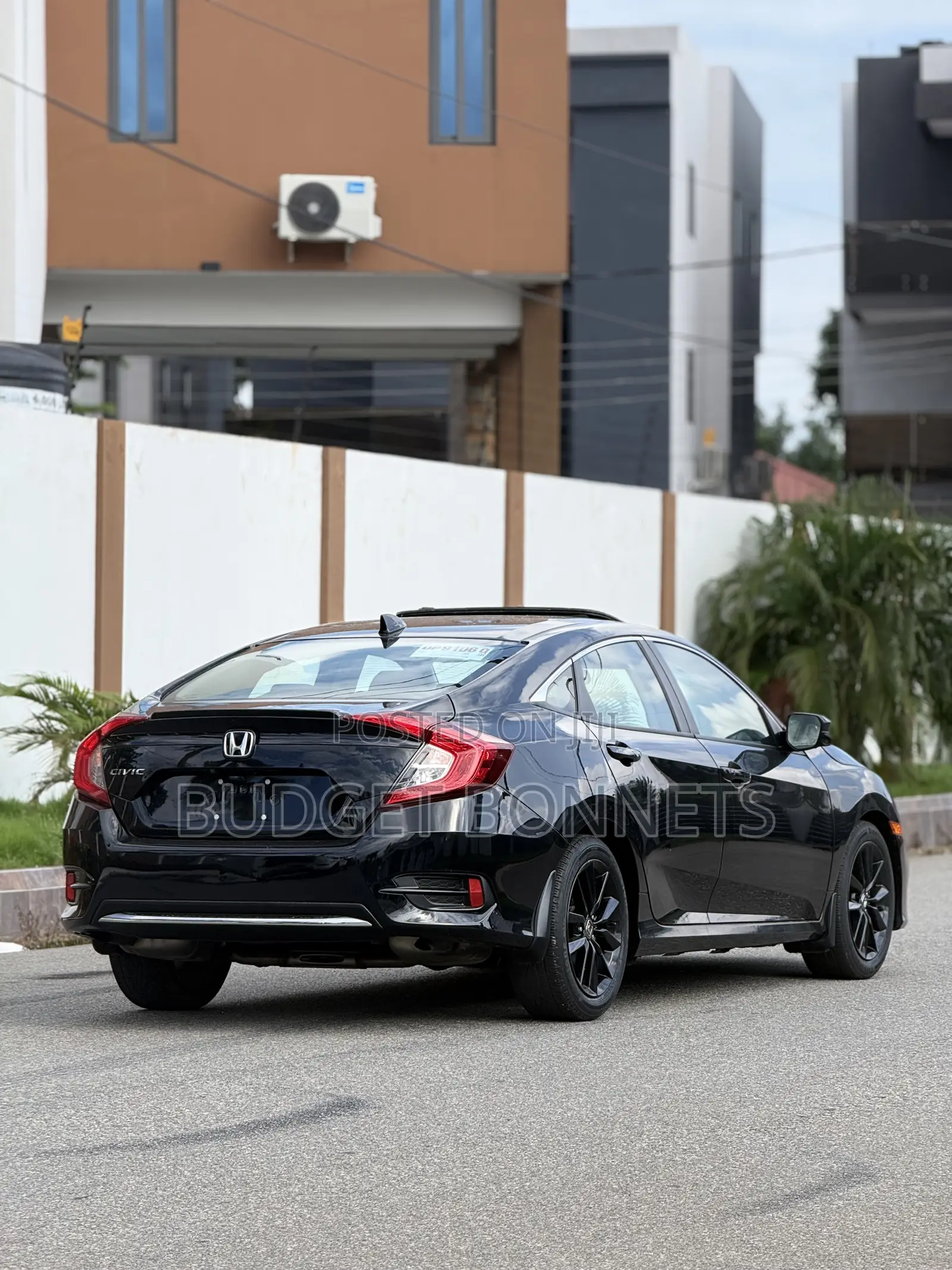 Honda Civic EX Sedan 2020 Black