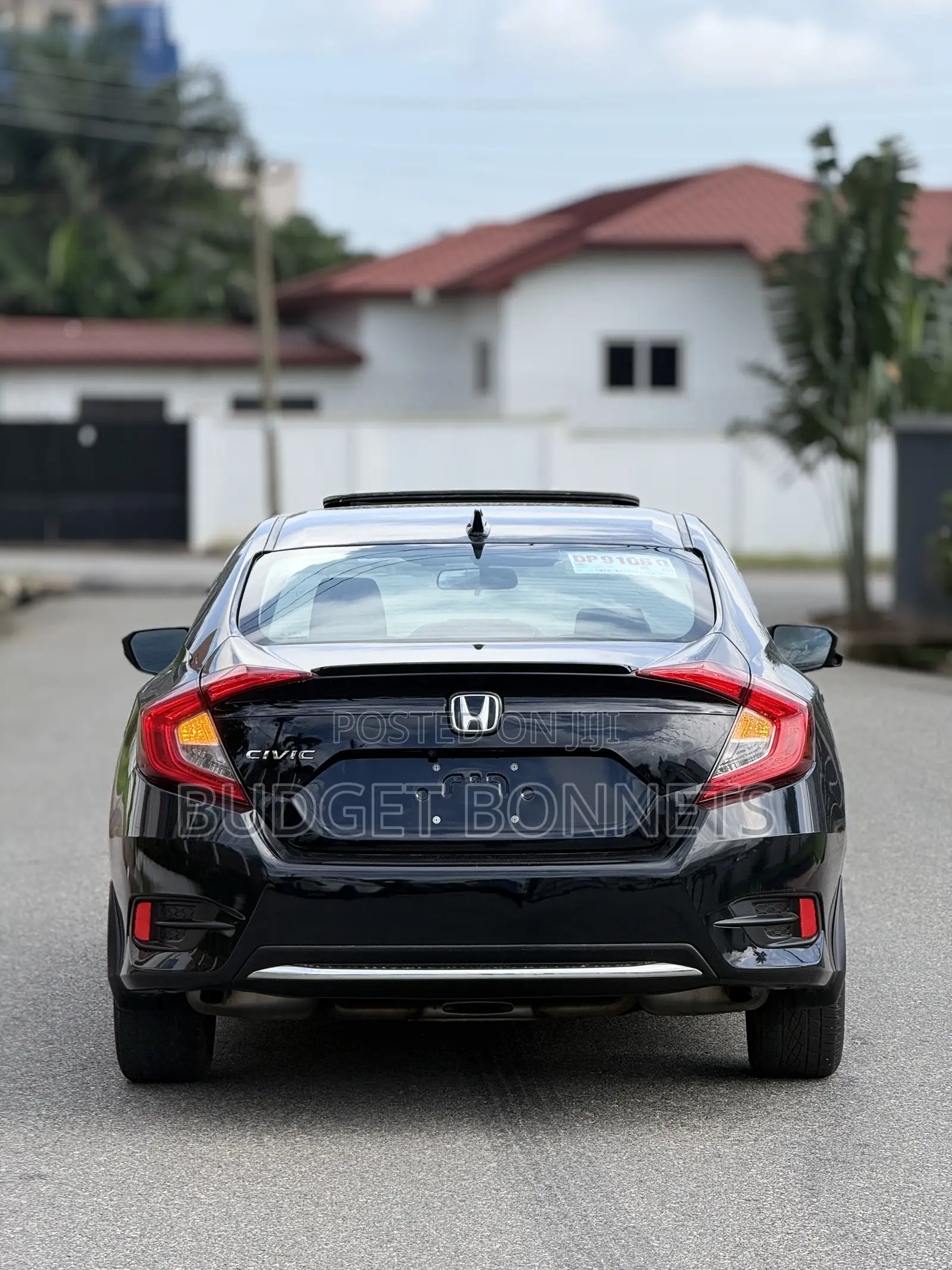 Honda Civic EX Sedan 2020 Black