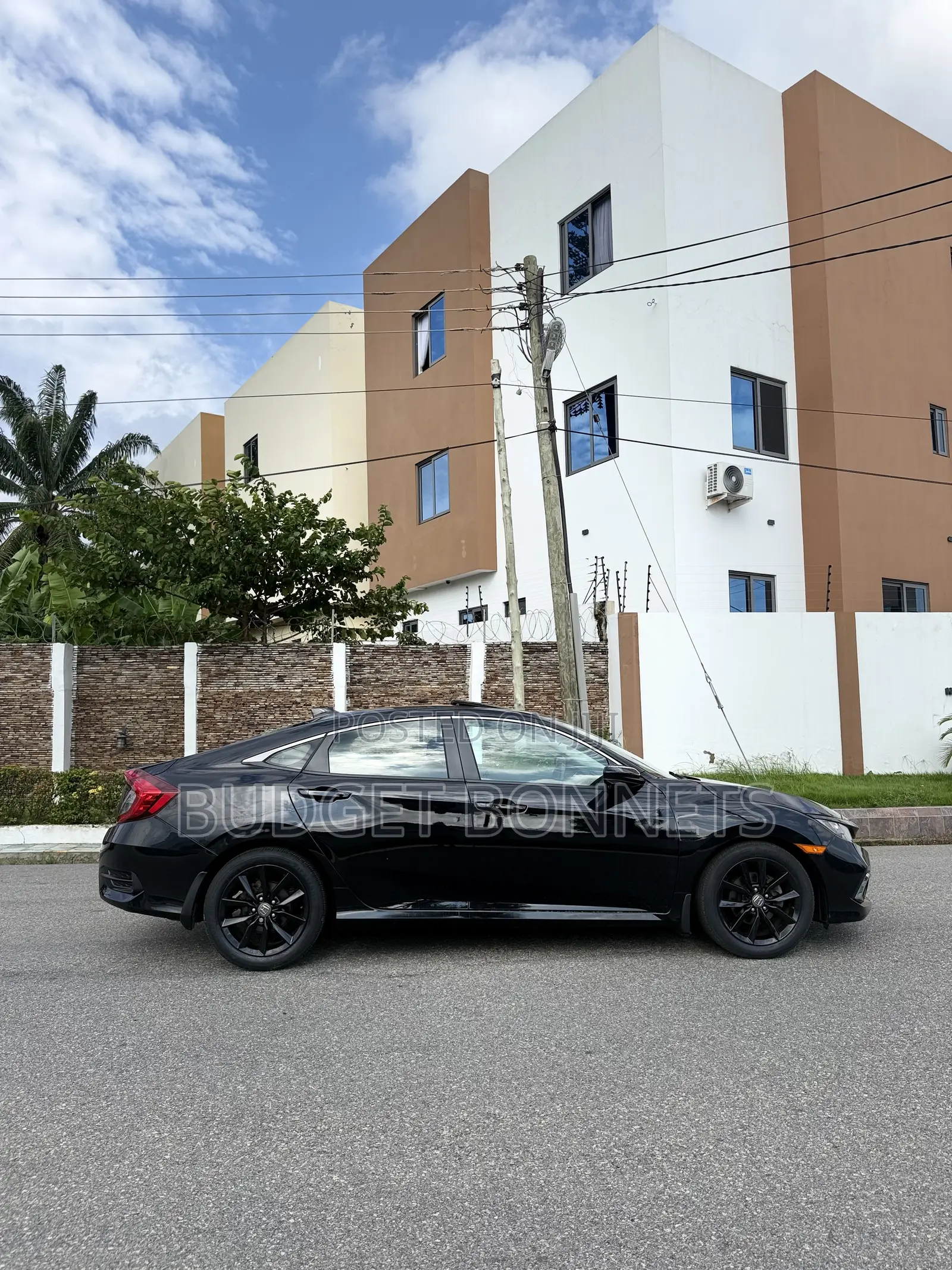Honda Civic EX Sedan 2020 Black