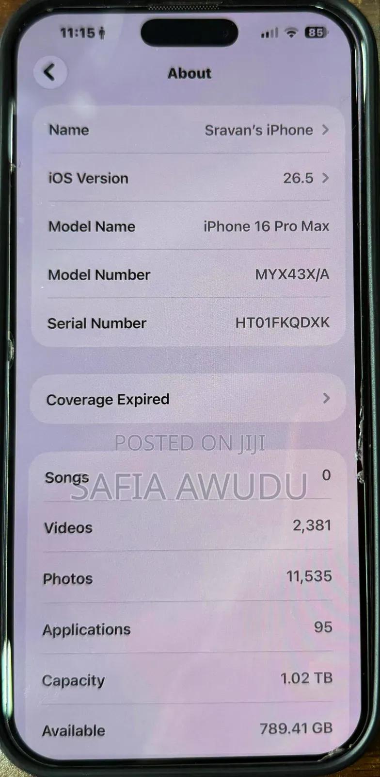 Apple iPhone 16 Pro Max 1 TB Black