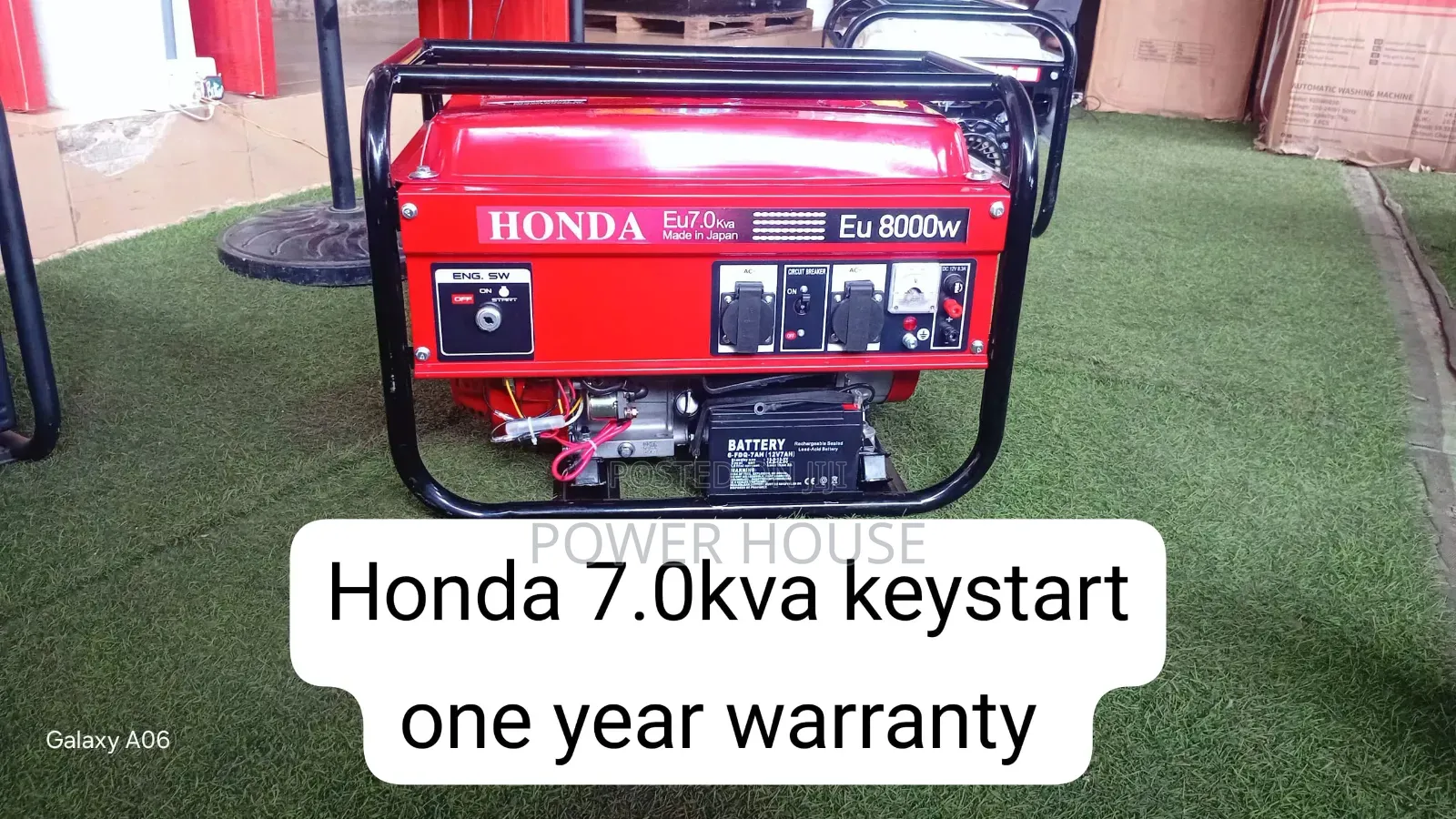 Honda Electric Key Start Generator – Built to Last