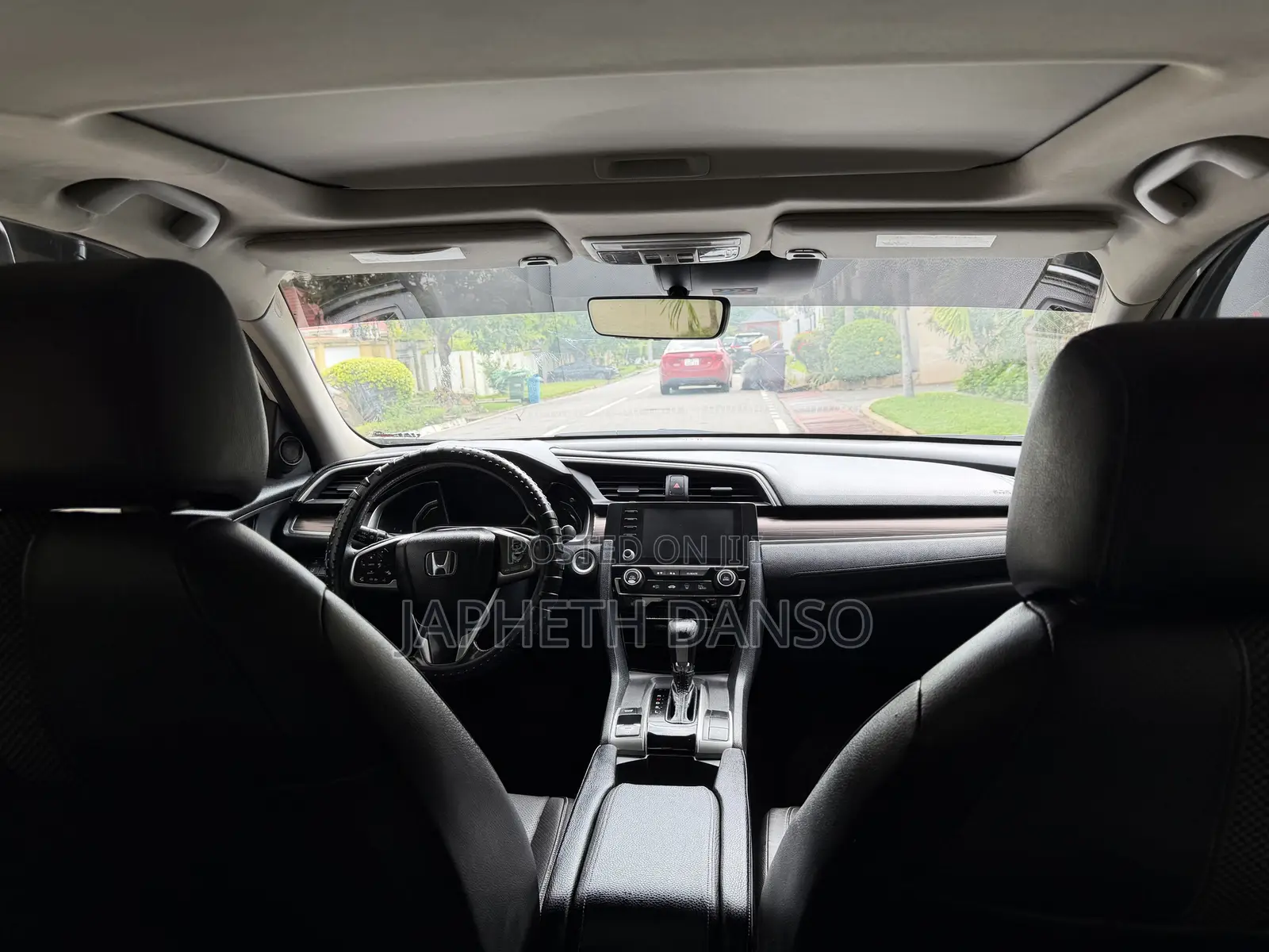Honda Civic EX-L Sedan 2019 White