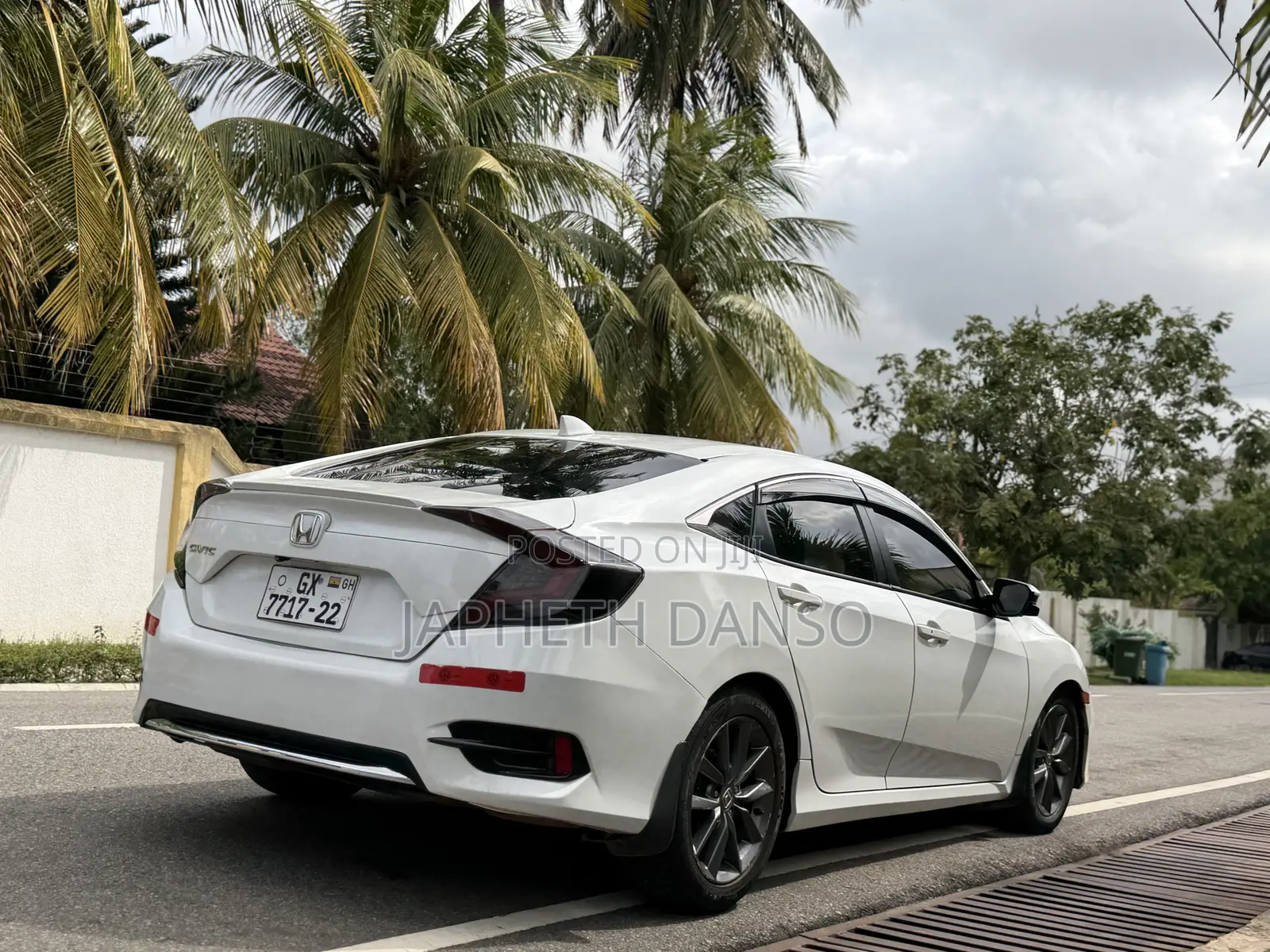 Honda Civic EX-L Sedan 2019 White
