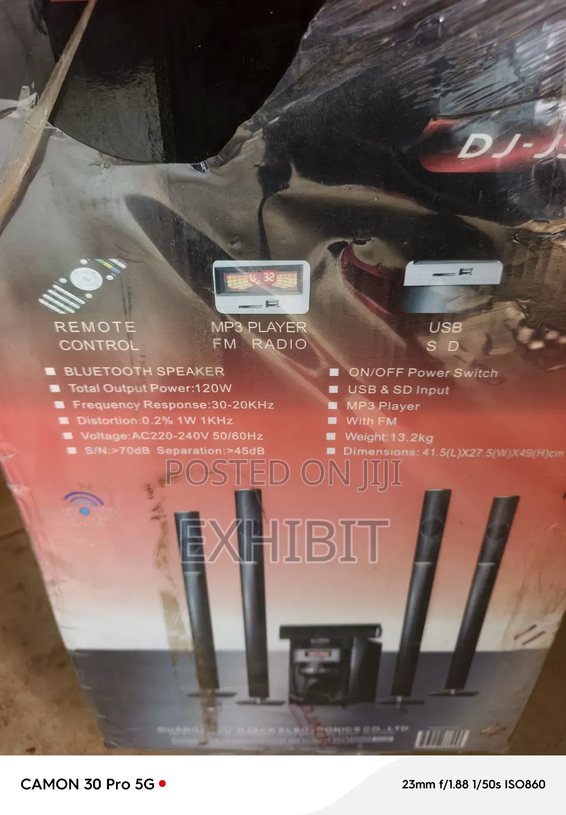 International Famous Brand Djack Home Theater Speaker (Woofer)