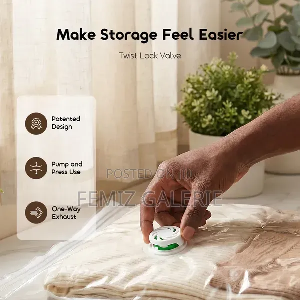 Oraimo Venusvac Translucet Vacuum Storage Bags