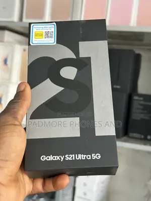 New Samsung Galaxy S21 Ultra 5G 128 GB Black