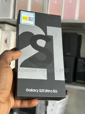 New Samsung Galaxy S21 Ultra 5G 128 GB Black