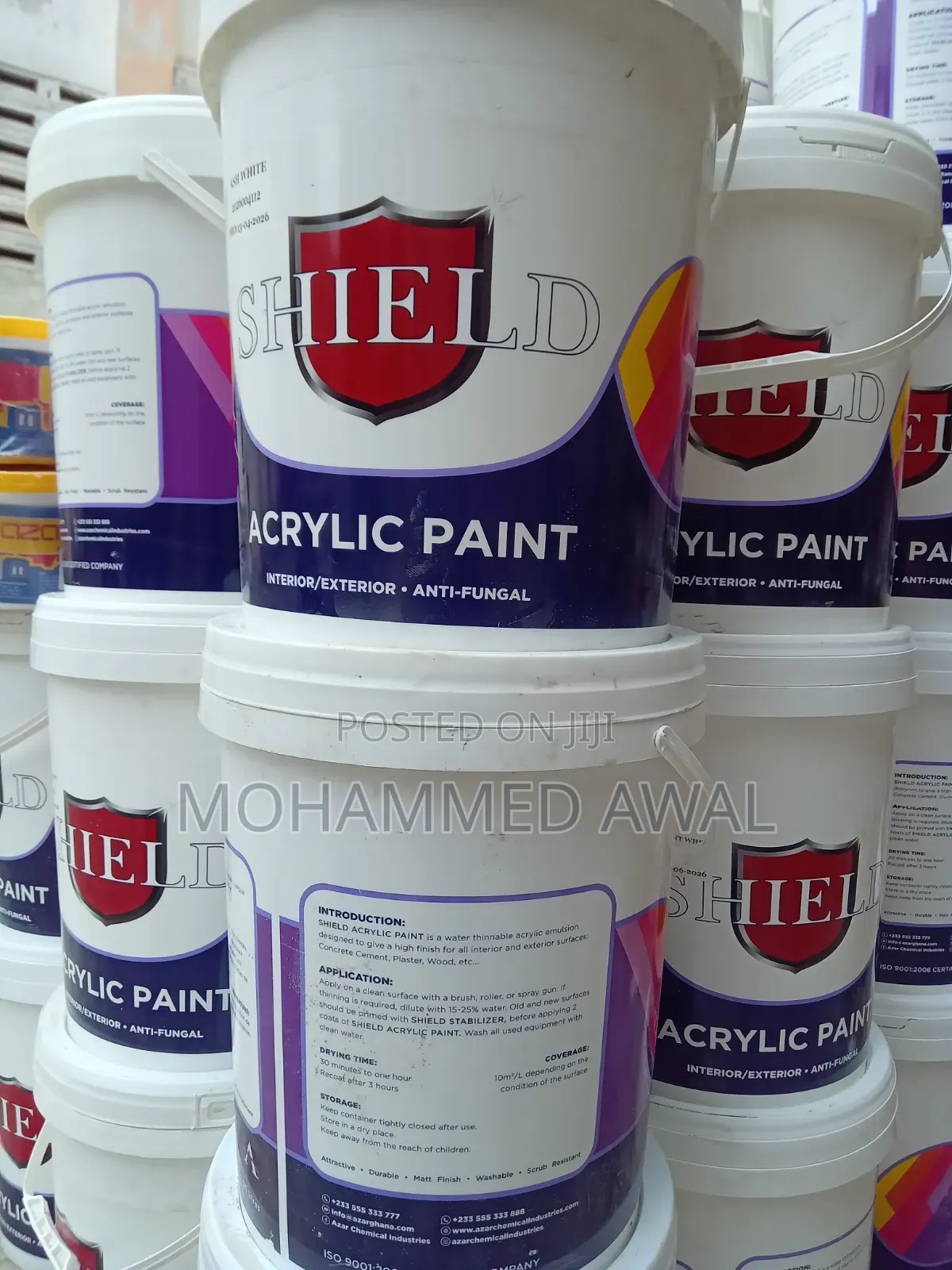 Shield Acrylic Paint