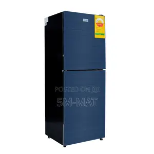 Blue Glass Nasco 136 LTRS Bottom Mount Refrigerator (Nasd2-18fl-B)