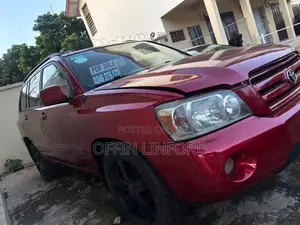 Toyota Highlander Sport 2006 Red