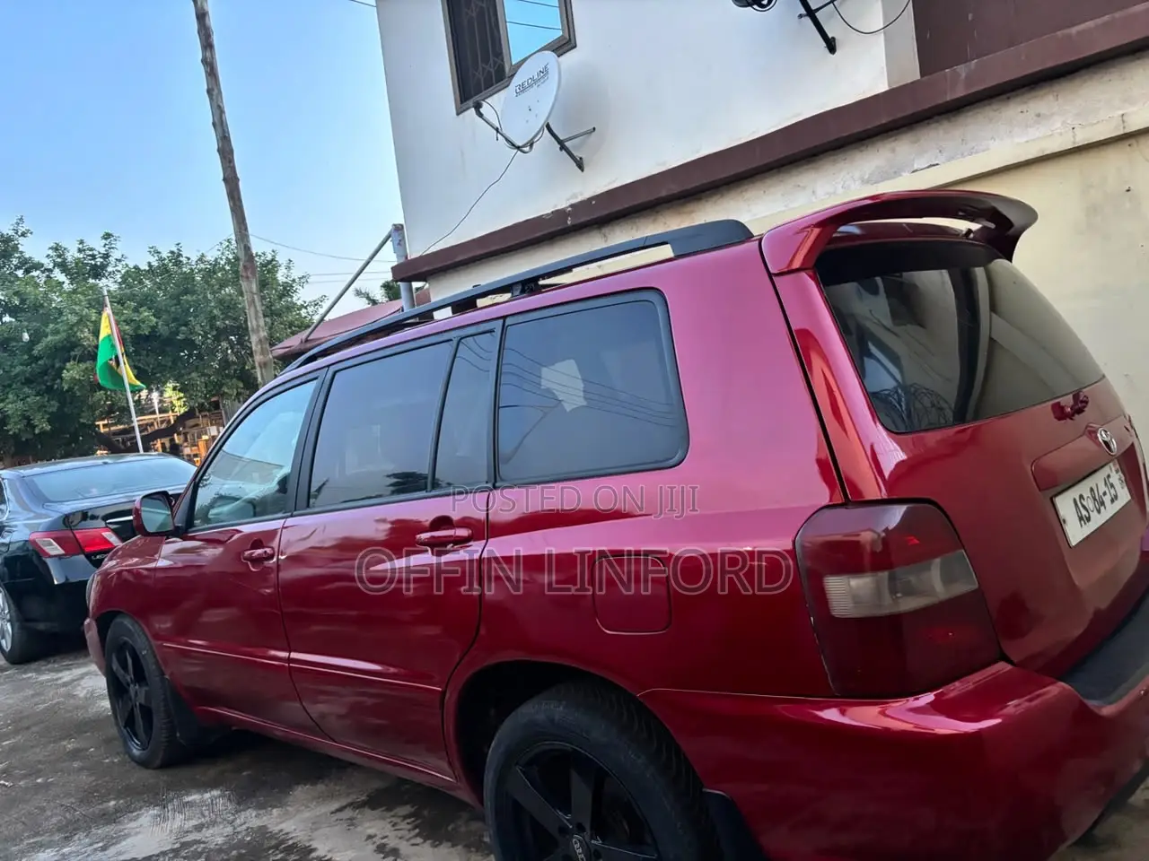 Toyota Highlander Sport 2006 Red