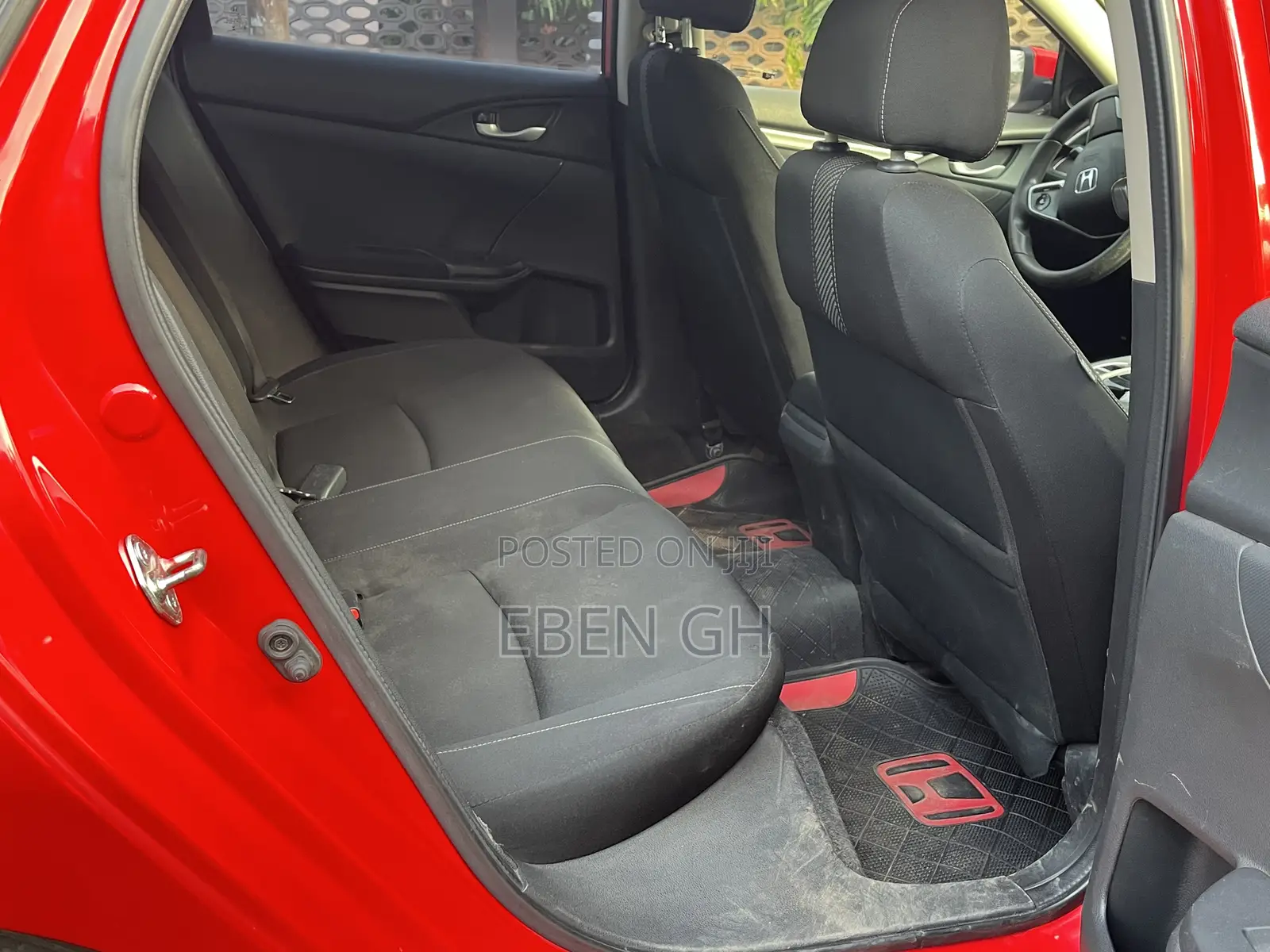 Honda Civic EX 4dr Sedan (1.5L 4cyl) 2016 Red