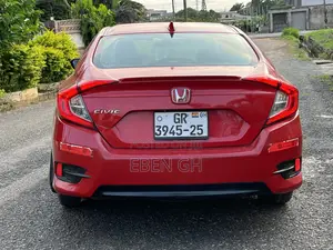 Honda Civic EX 4dr Sedan (1.5L 4cyl) 2016 Red