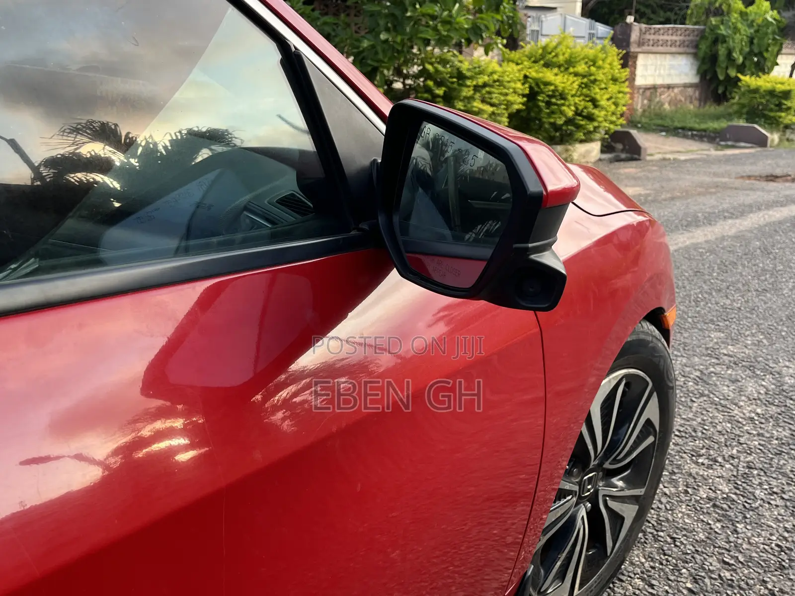 Honda Civic EX 4dr Sedan (1.5L 4cyl) 2016 Red