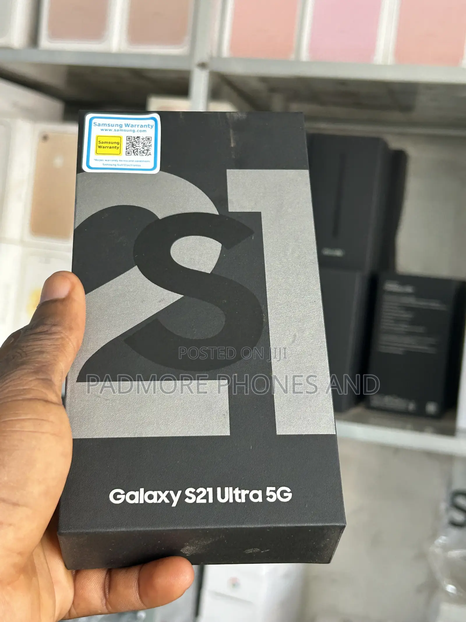 New Samsung Galaxy S21 Ultra 5G 128 GB Black