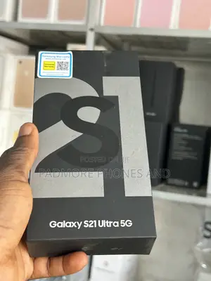 New Samsung Galaxy S21 Ultra 5G 128 GB Black