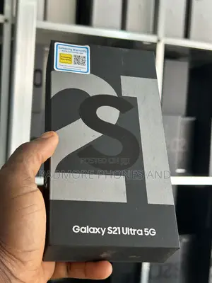 New Samsung Galaxy S21 Ultra 5G 128 GB Black