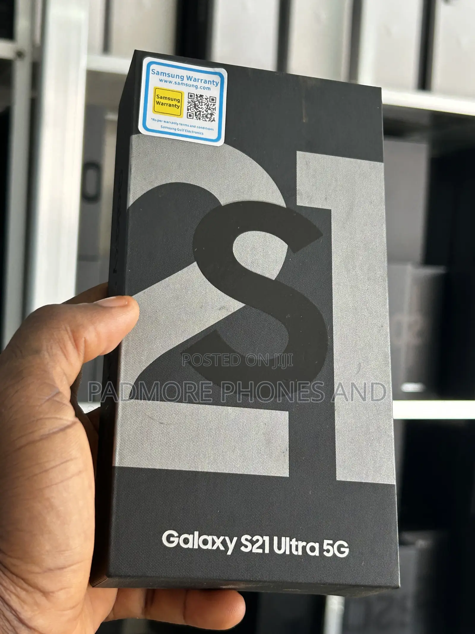 New Samsung Galaxy S21 Ultra 5G 128 GB Black