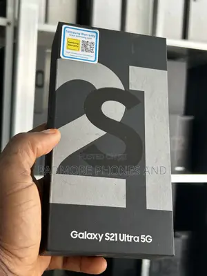 New Samsung Galaxy S21 Ultra 5G 128 GB Black