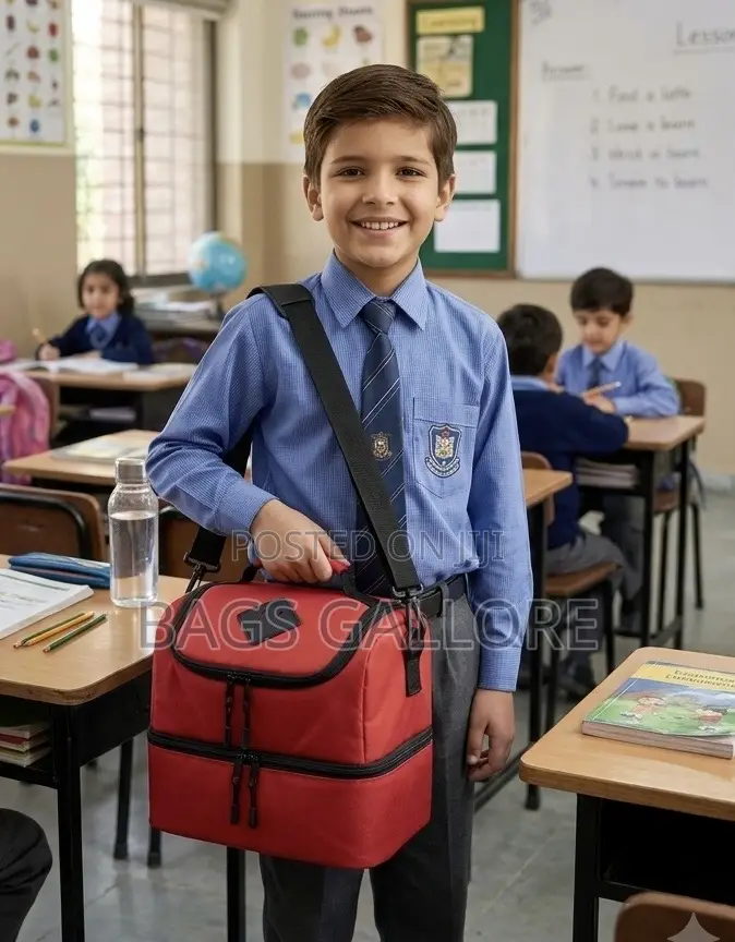 Plain Insulated Lunch Bag
