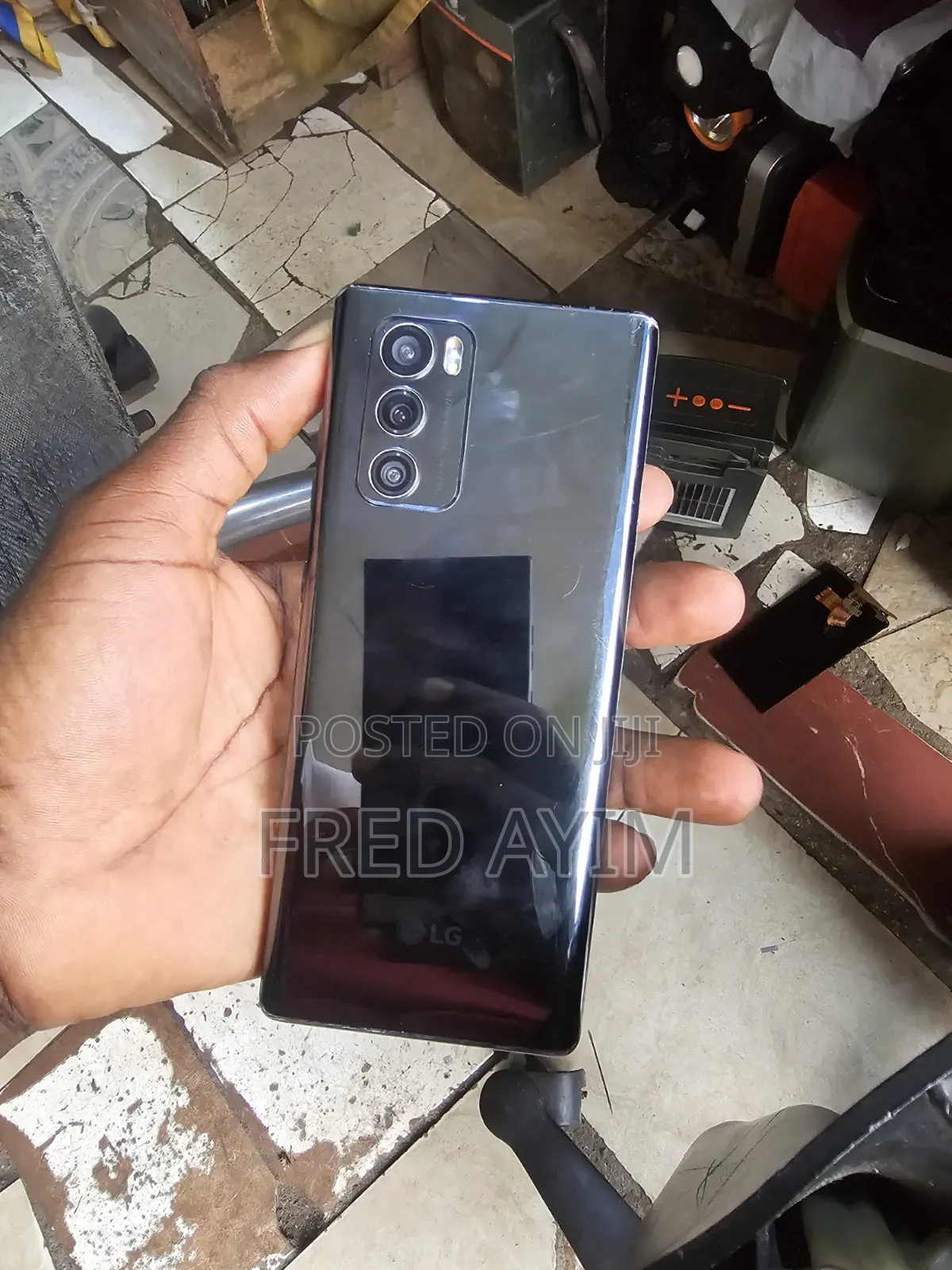 LG Wing 5G 256 GB Silver