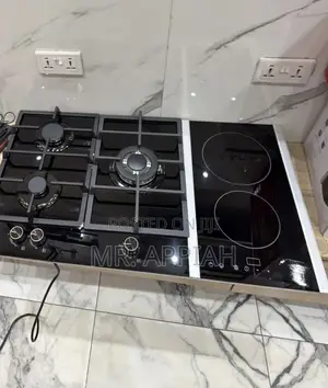 Order Kenwood 90cm Tempered Glass Hob(3 Gas + 2 Electric)Black 