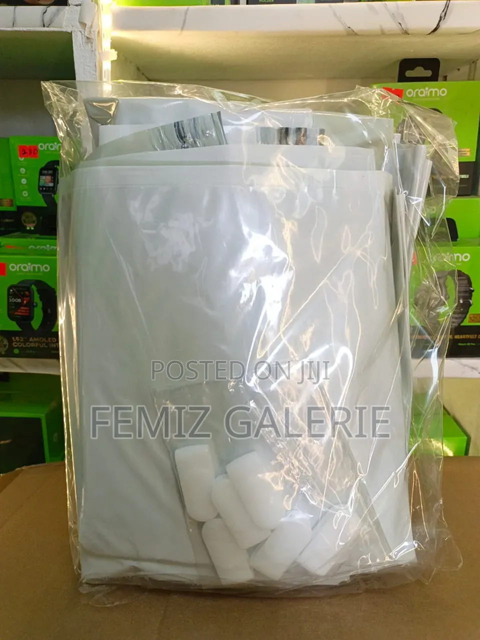 Oraimo Vacease Compact Durable Vacuum Storage Bags-6 Pcs