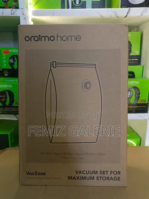 Oraimo Vacease Compact Durable Vacuum Storage Bags-6 Pcs