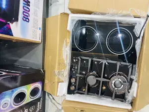 Super Classic Kenwood 60cm 2 Gas + 2 Electric Hob(Black)