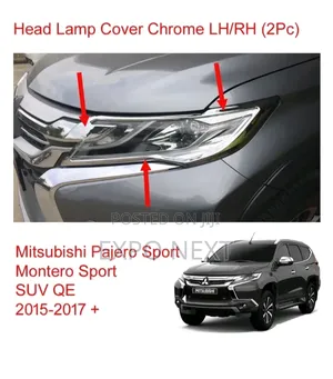 Mitsubishi Pajero Montero Sport Led Head Light Chrome 2016-2020 Pair