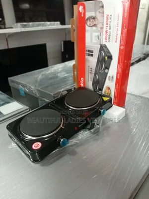 Decakila Double Electric Hot Plate 2000w – Fast Efficient Cooking