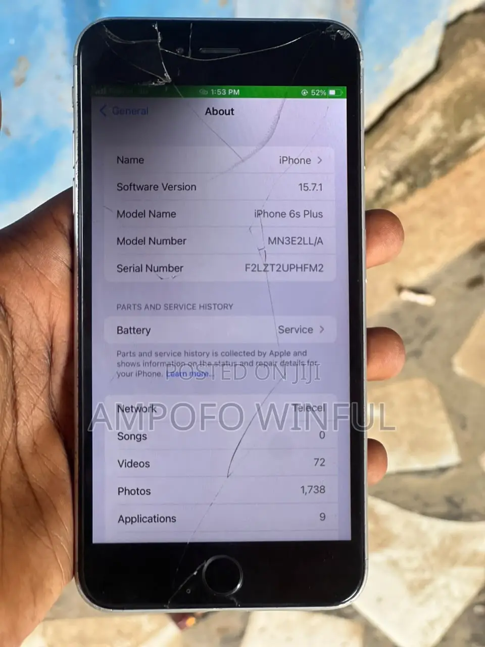 Apple iPhone 6s Plus 32 GB Silver