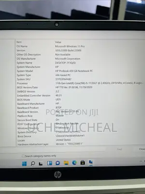 Laptop HP ProBook 430 G8 16GB Intel Core i5 SSD 256GB