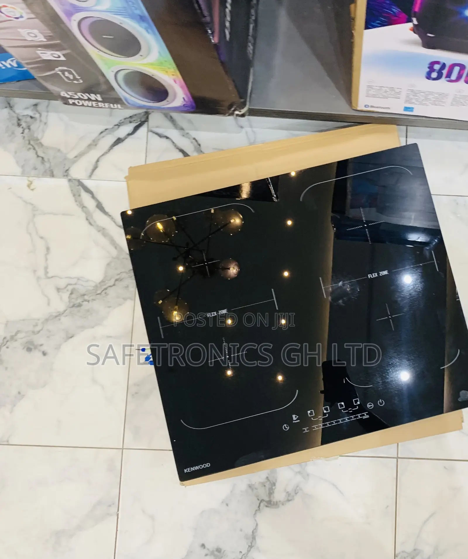 Premium Black Kenwood 4-Electric Cookers and Built-in Hobs